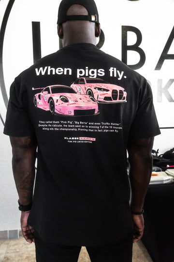 Pink Pig Oversized Tee