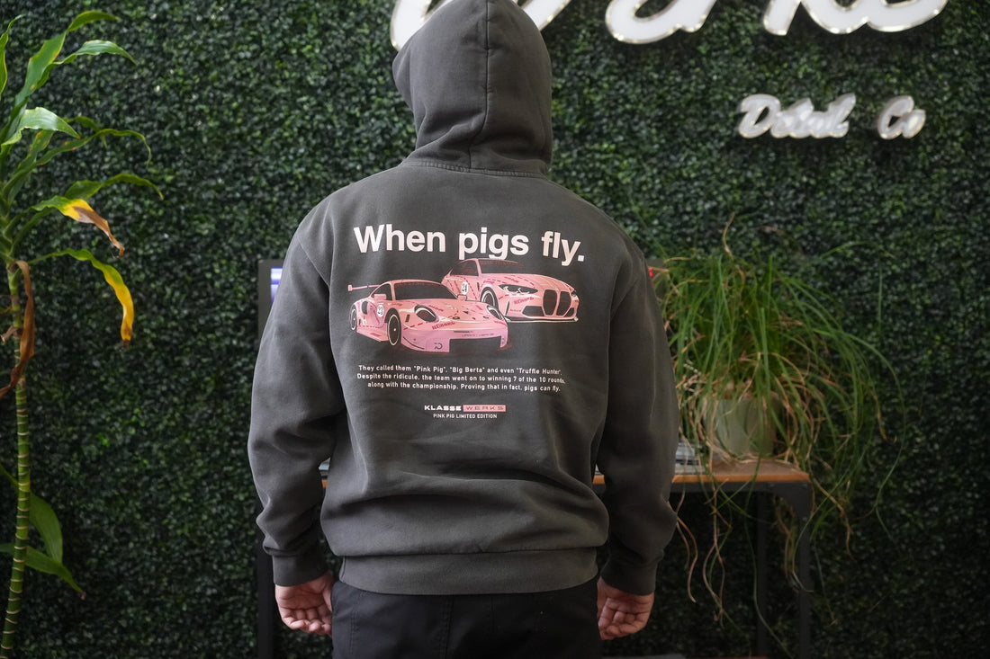 Oversized Pink Pig Hoodie